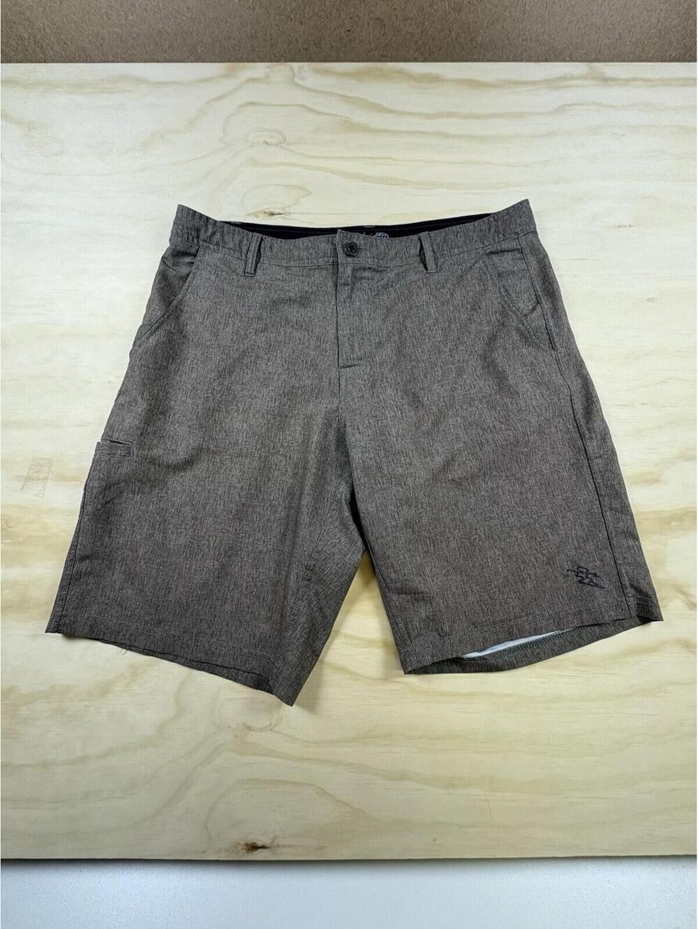 Da Hui Hybrid Collection Board Shorts Men’s 36 Brown Hybrid Stretch Surf Swim